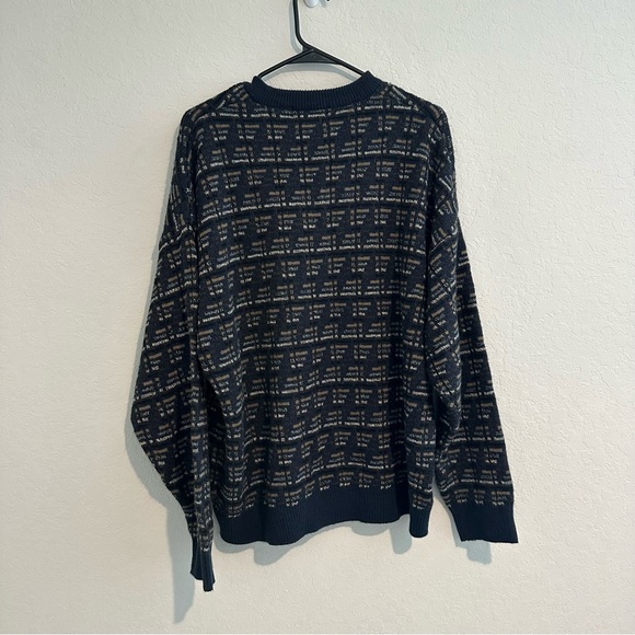 Navy blue Towncraft sweater - Picture 4 of 5